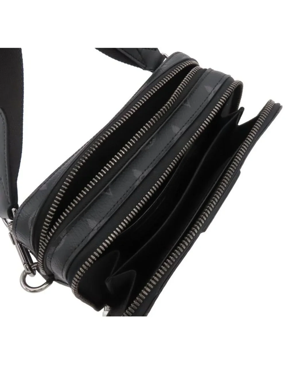 Louis Vuitton Alpha Wearable Wallet Black Monogram Eclipse Shoulder Bag